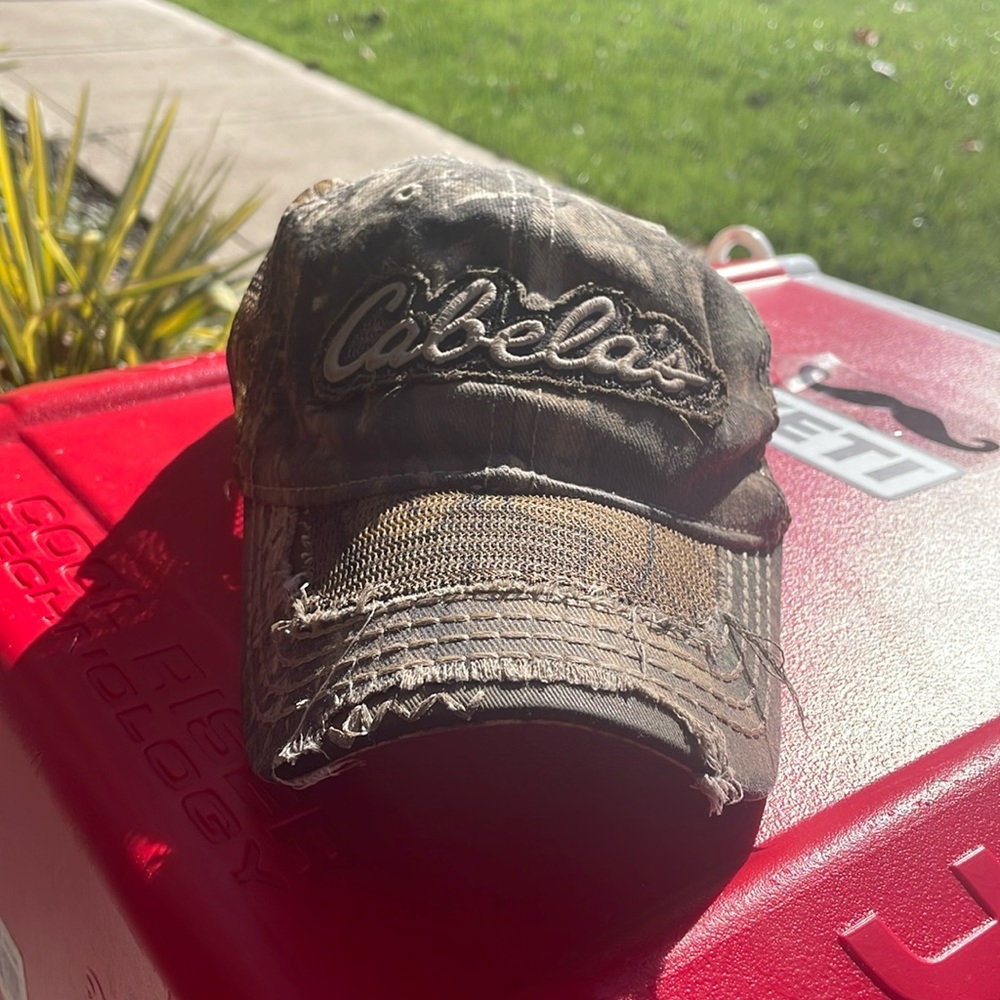 Cabelas camo hunting hat